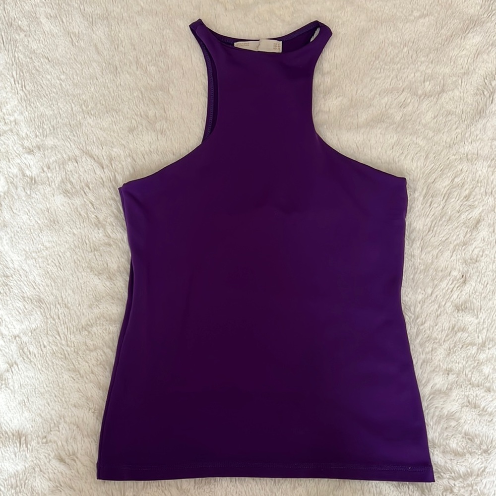 Zara purple halter top